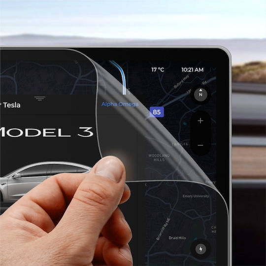 Grizzglass Folie Mată de Protecție a Ecranului Mattescreen Tesla Model 3 2017-2024