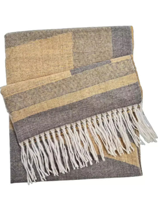 Women's Wool Scarf Galben