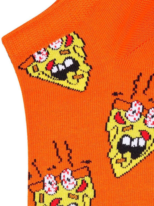 Happy Socks Pizza Herrensocken Orange Happy Socks Pizza Herrensocken Orange