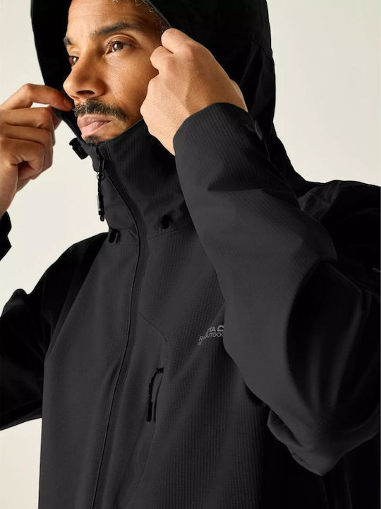 Regatta Oklarna Waterproof Hunting Jacket Black