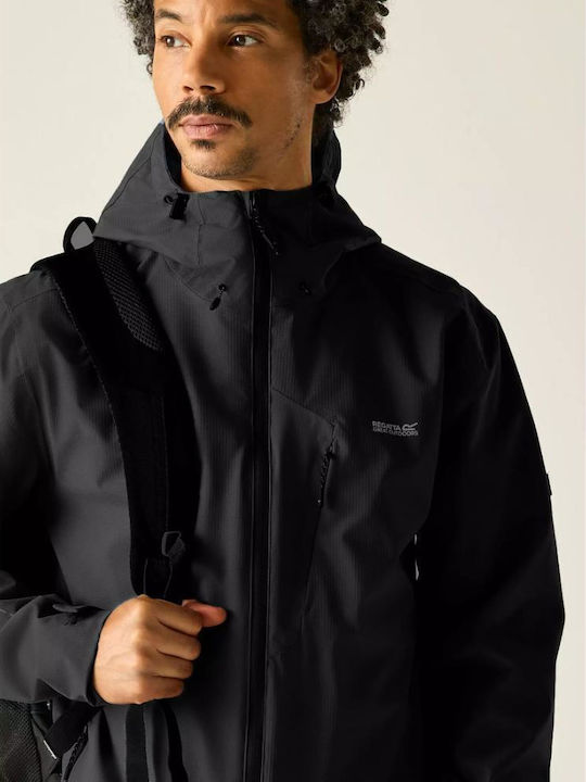 Regatta Oklarna Waterproof Hunting Jacket Black