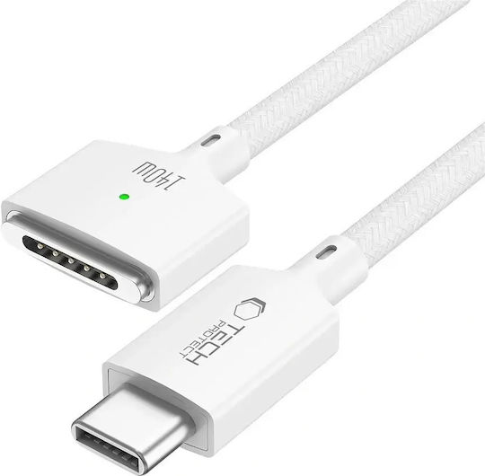 Tech-Protect Magnetic Cable USB-C male - Magsafe 3 140W Μπλε 3m MMC01