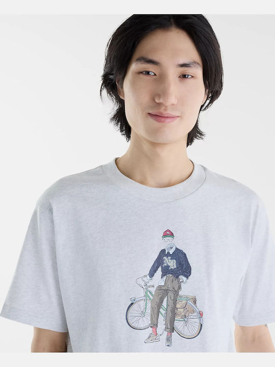 Varsity Bike Sport-T-Shirt Ash Heather