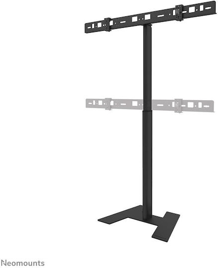 Neomounts Universelle Bodenhalterung für Videobars Neomounts Av80-500bl Höhenverstellbar 10 Kg Tragkraft Schwarz
