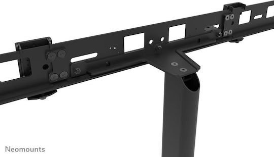 Neomounts Universelle Bodenhalterung für Videobars Neomounts Av80-500bl Höhenverstellbar 10 Kg Tragkraft Schwarz