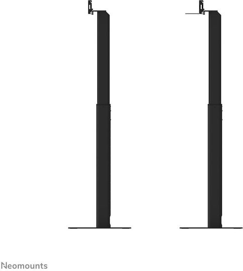 Neomounts Universelle Bodenhalterung für Videobars Neomounts Av80-500bl Höhenverstellbar 10 Kg Tragkraft Schwarz