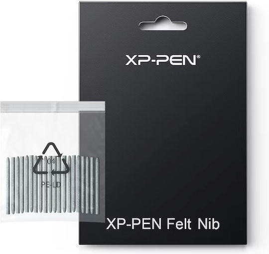 Set de 20 Vârfuri pentru Stilou Digital XP-Pen AC106, Compatibile cu Creionul X3 Pro, Pencil2, Magic Drawing Pad 9494g, Magic Drawing Pad 1221 și Magic Note Pad