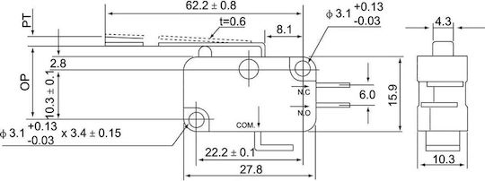 Spamel 1-Piece Switch