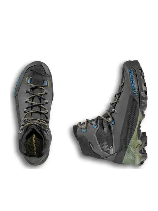 La Sportiva Aequilibrium Lt Men's Waterproof Hiking Boots with Gore-Tex Membrane Grey