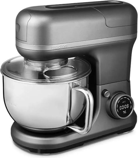Stand Mixer 1200W with Stainless Steel Bowl 5L Inox