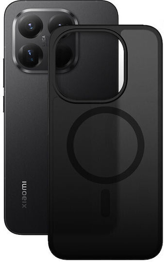 Crong Hybrid Matte Magnetic Back Cover Μαύρο (Xiaomi 15T)