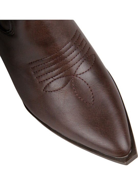 Damenstiefel Cowboy Braun