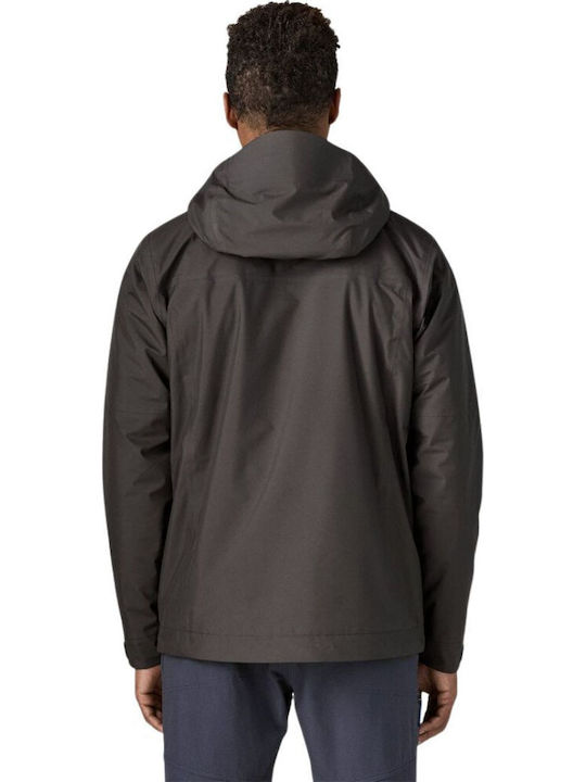 Insulated Boulder Fork Wasserdichte Jacke Schwarz