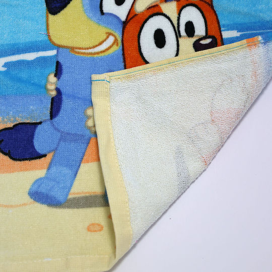 Детска кърпа за лице и ръце Bluey Cozy 30x50 cm – 100% памук Jfk106359 Светлосиня 30x50 см