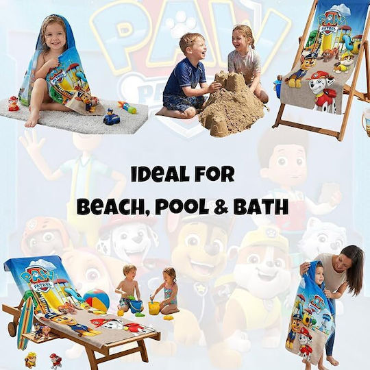 Плажна Кърпа Paw Patrol 70x140cm – 100% Памук