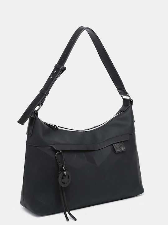 Women's Black Shoulder Bag