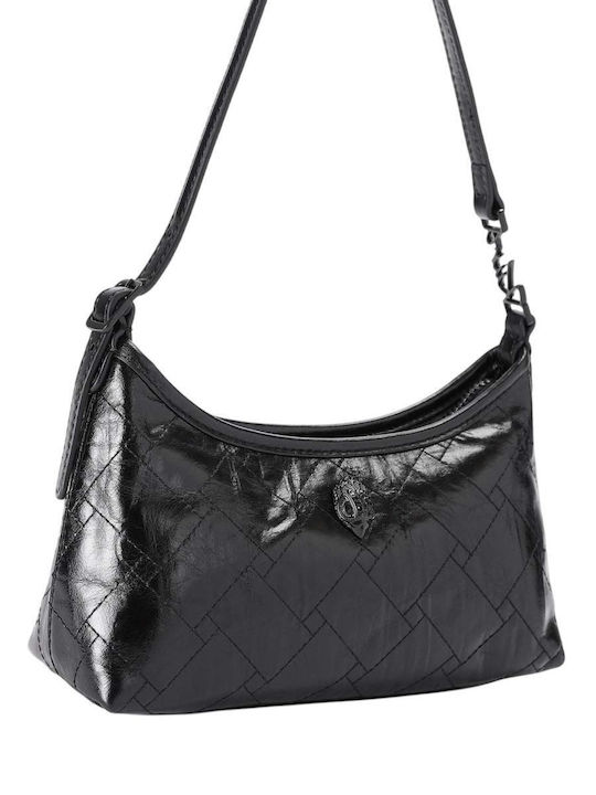 Kurt Leather Women's Black Shoulder Bag