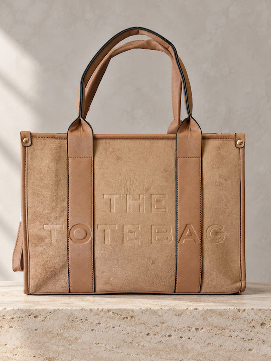 Set Women's Tote Bag Tabac Brown