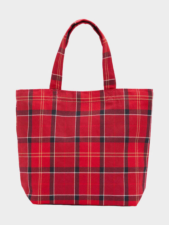 Tartan Women's Red Tote Bag