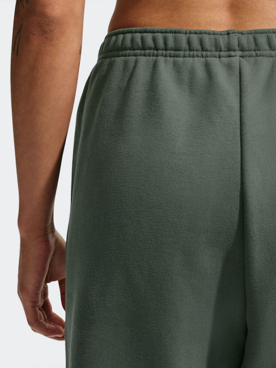 Studio Fleece Jogginghose Fleece Camo Green / Sail