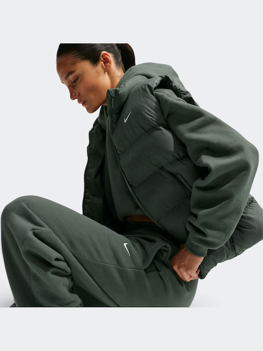 Studio Fleece Jogginghose Fleece Camo Green / Sail