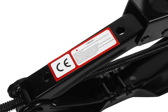 Kraft & Dele Cric Mecanic Tip Foarfecă cu Înălțime de Ridicare de până la 44.5 cm și Capacitate de Ridicare de până la 2 Tone