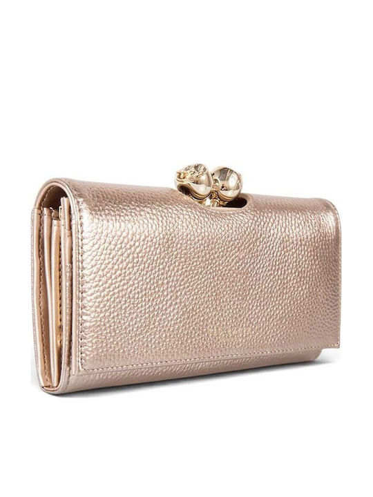 Ted Baker Roosali Γυναικείο Πορτοφόλι Χρυσό 284940-Gold Ted Baker Roosali Γυναικείο Πορτοφόλι Χρυσό 284940-Gold