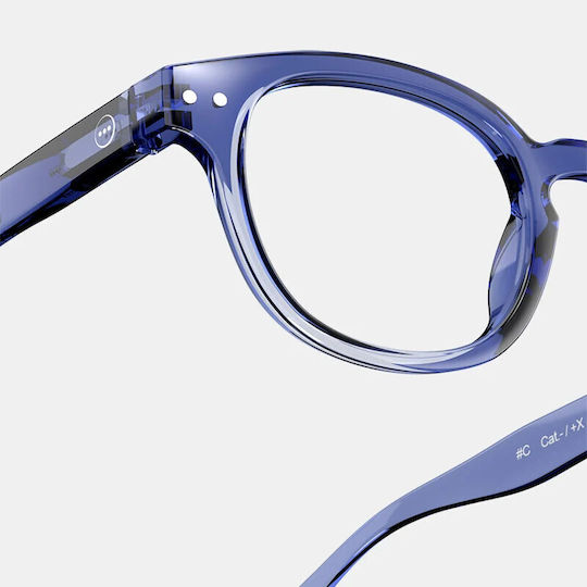 Izipizi Ochelari de citit +1.00 dioptrii în culoare albastră
