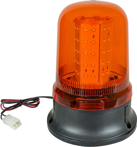 Ayfar Автомобилен Фар LED 12 / 24V с Оранжево Осветление