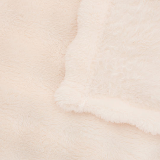 A-s Zephy Furry Sofa Blanket 125x150 cm Ivory