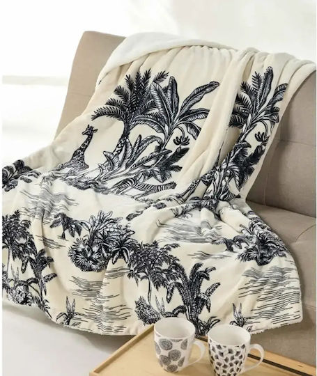 Kentia Walker Καναπέ 130x170εκ. Ecru-grey
