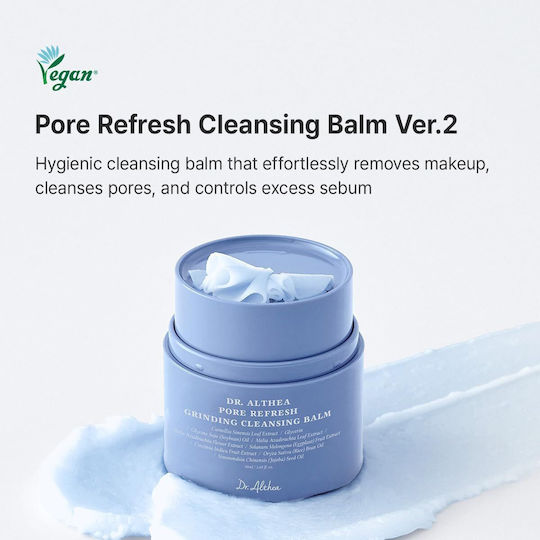 Dr. Althea Pore Refresh Grinding Reinigungs- und Make-up-Entfernungsbalsam für das Gesicht zur Kontrolle von fettiger Haut und gegen Unreinheiten