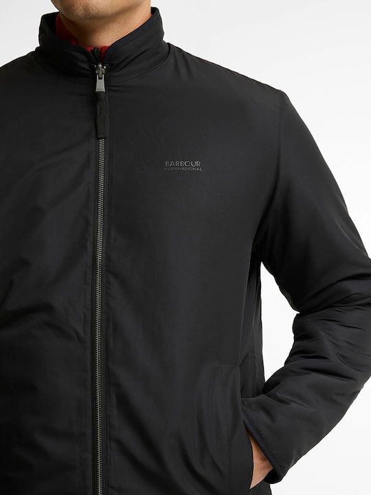 Barbour Μπουφάν Διπλής Όψης Dark Black