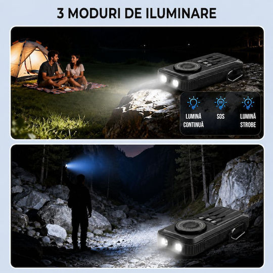 Linomag Ηλιακό MagSafe Power Bank 20000mAh 22.5W Power Delivery Μαύρο