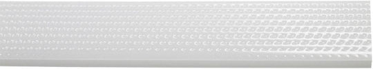Adeleq Prismenabdeckung 2 m × 5 Stück für Profil 30-1890/30-1990 Transparent 30-18932