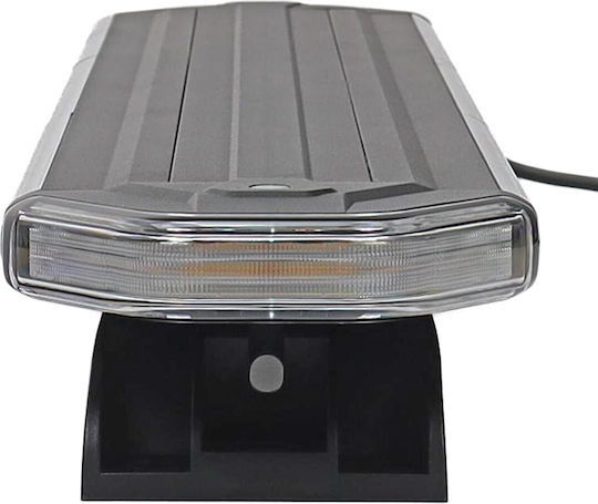 Einparts LED-Autowarnleiste 12 / 24 V mit orangefarbener Beleuchtung