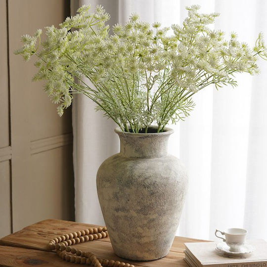 Изкуствен Декоративен Клон Бял 80cm Artekko