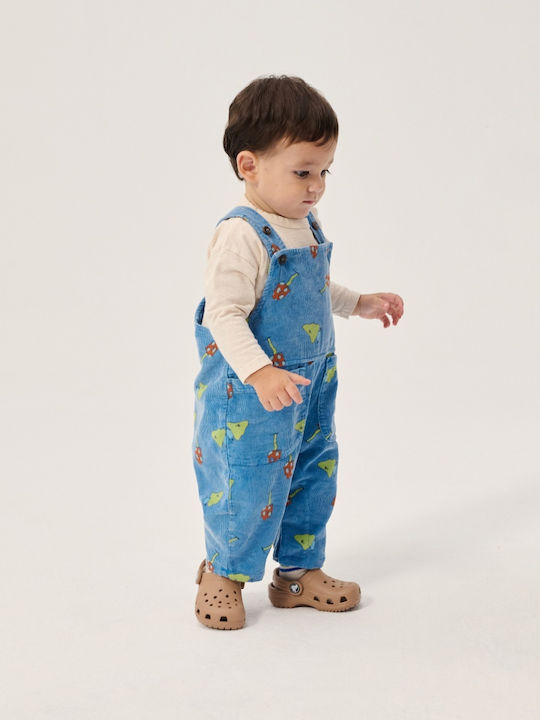 Bobo Choses Mush Monster Duo Allover Синьо боди