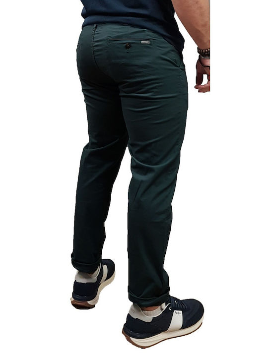 Rebase Chinohose Regular Fit Deep Forest