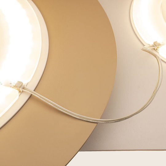 Zambelis Lights Sigma Ceiling Wall Light LED Colour Changing Brown White 75x110 cm 2687 Dimmable Zambelis Lights Sigma Ceiling Wall Light LED Colour Changing Brown White 75x110 cm 2687 Dimmable