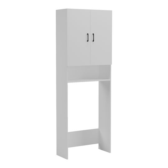 Pakketo Bathroom Laundry Cabinet 65x30x180cm White