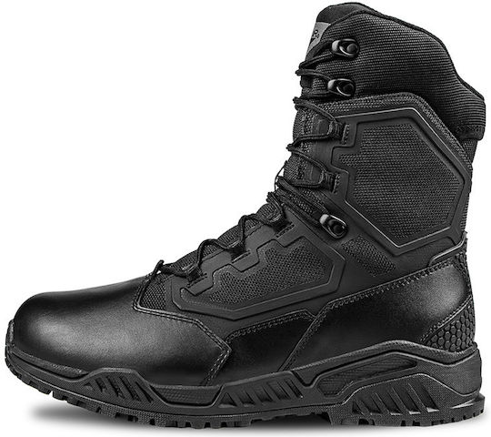 Condor Militärstiefel aus Schwarzem Leder