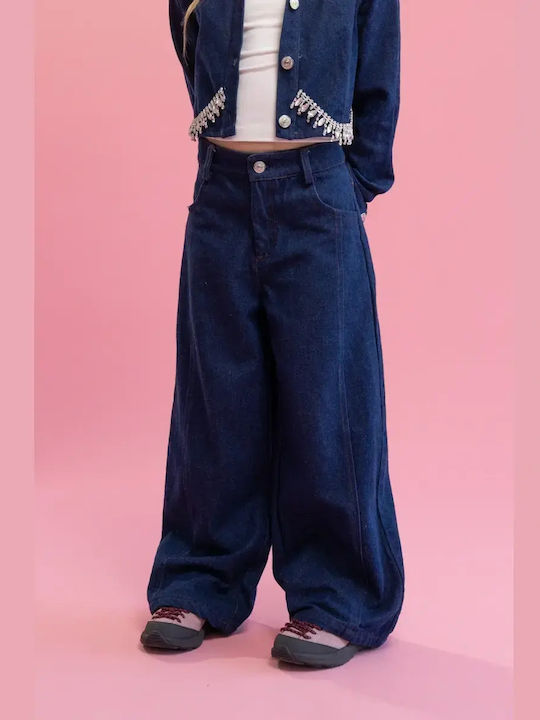 Kinderjeanshose Schwarz