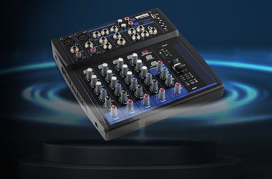 Gemini Mixer Analogic cu 8 Canale și Bluetooth