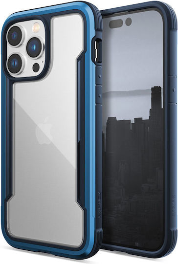 X-Doria Husă Spate Metalică Albastru Marin (iPhone 14 Pro Max)