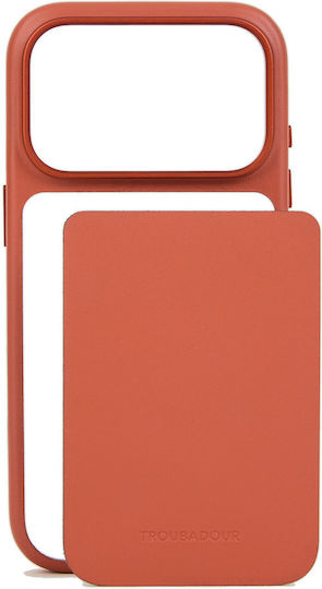 Mujjo Bumper Μεταλλικό 1mm Αδιάβροχο Πορτοκαλί (iPhone 18 Pro / 17 ProXiaomi 17 Pro)