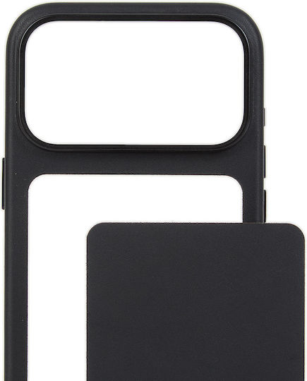 Mujjo Metallic Bumper 1mm Black (iPhone 18 Pro / 17 ProXiaomi 17 Pro)