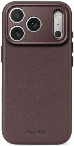 Decoded Back Cover Δερμάτινο Καφέ (iPhone 18 Pro / 17 ProXiaomi 17 Pro)