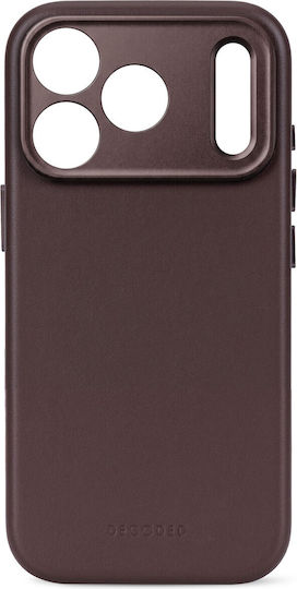 Decoded Back Cover Δερμάτινο Καφέ (iPhone 18 Pro / 17 ProXiaomi 17 Pro)