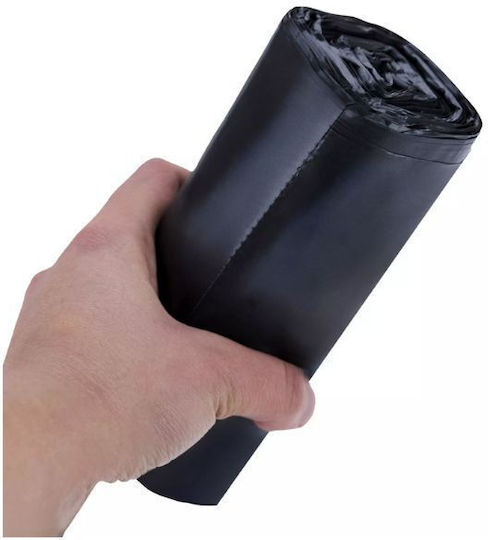 Vergionic Heavy-Duty Trash Bags for the Garden with a Capacity of 120 L 15 Pcs Black